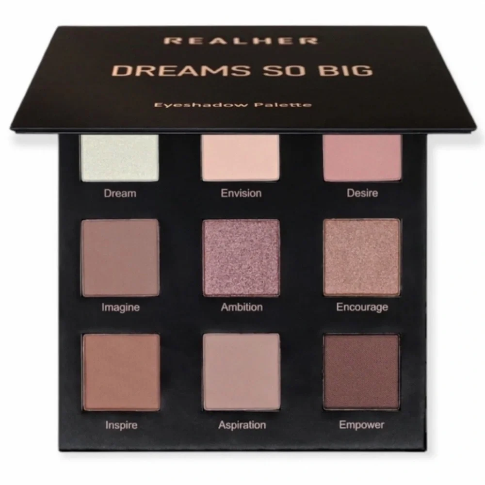 NWT New REALHER Dreams so Big Eyeshadow Makeup Palette